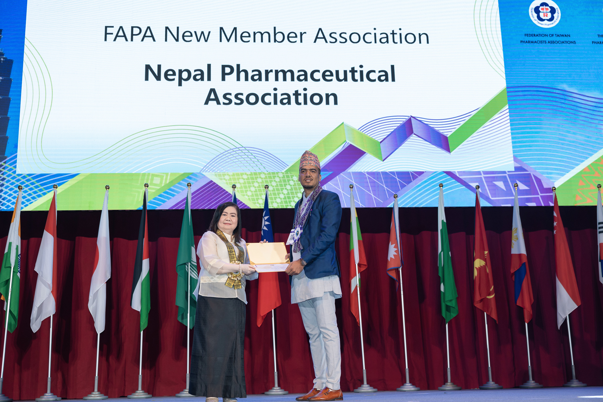 Presenting FAPA Membership Certificate